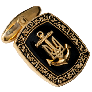 Фото Cufflinks “Naval Forces of Ukraine”