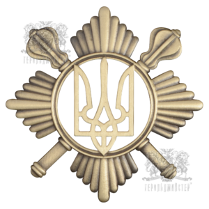 Фото Беретний знак Окремого Київського полку Президента України