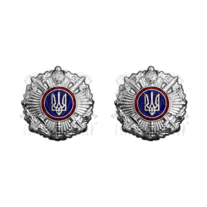 Фото Эмблема на воротник Управления государственной охраны Украины 2 шт.