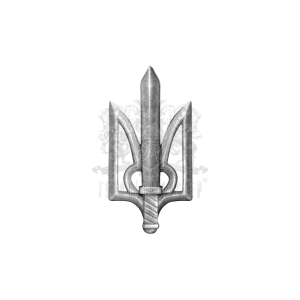 Фото Значок "Тризубец с мечом"