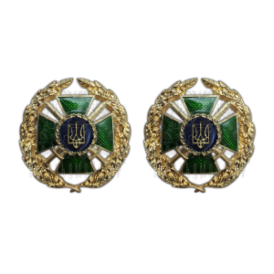 Фото Емблема на комір Державної прикордонної служби України 2 шт.