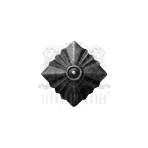 Фото Star on the uniform for servicemen of AFU silver-patina