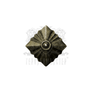 Фото Star on the uniform for servicemen of AFU brass-patina