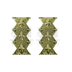 Фото Емблема на комір для вищого офіцерського складу 2 шт.